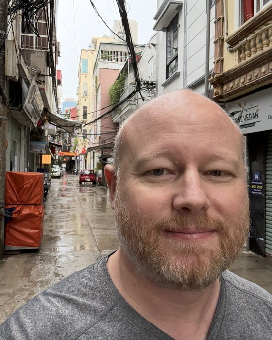 Mike Ferrari traveling